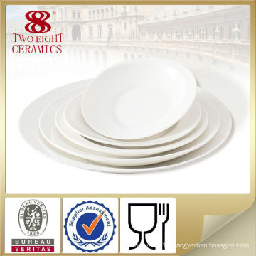 Wholesale ceramic plates/ dish, cheap dinnerware, soup plate